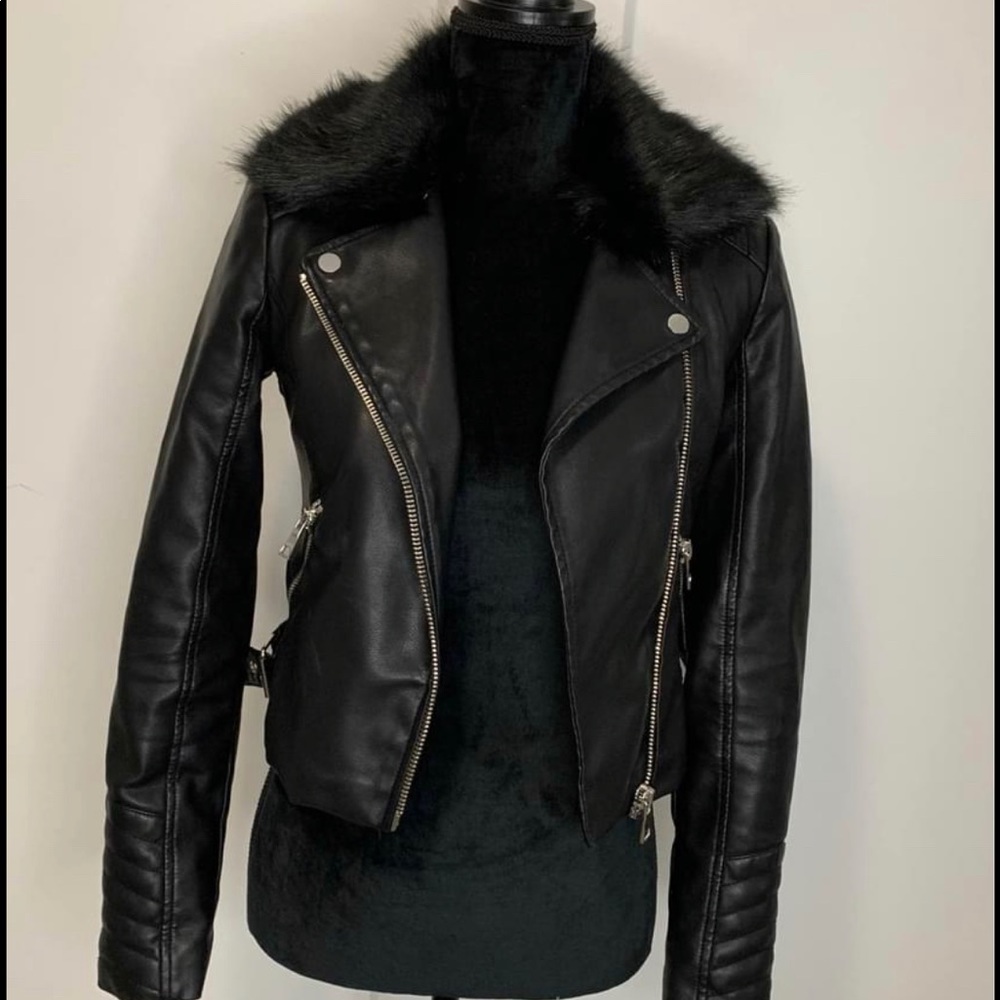 Leather jacket